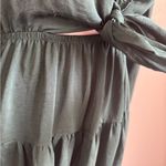 Princess Polly Emerald Green Tied Top Tiered Mini Dress Women 6 Preppy Whimsical Photo 2