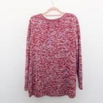 Apt. 9 Womens Sweater Size XL Red Marled Knit Pullover‎ Cozy Casual Holiday Soft Winter Photo 6