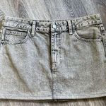 Denim Mini Skirt Photo 0