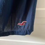 Hollister  Women’s Dark Blue Ruffled Cotton Dress w/ Adjustable Straps - Small Photo 3