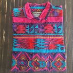 Wrangler Vintage  Aztec Button Up Shirt Womens Size Medium Photo 0