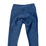 Outdoor Voices NWOT  Athletic Two Tone Ankle Legging Inside Pocket XS Blue Black Photo 9