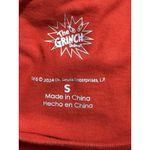The Grinch How the Grinch Stole Christmas Red Graphic T Shirt Womens Small Photo 5