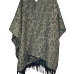 Woolrich  Woman’s Thick Polyester Viscose Blend Poncho One Size Photo 0