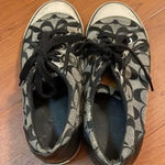 Coach  Black Signature Canvas Sneakers Photo 3