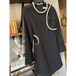 Jonathan Simkhai Katherine Diamante Cutout Mini Dress Black Womens Size 2 Photo 7