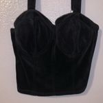 No Boundaries super soft plush velour velvet corset crop top Photo 1