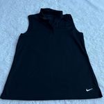Nike  Golf Women’s Size Large Solid Black Sleeveless Golf Polo Workout Sporty Photo 1