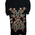 ZARA  Floral Printed Puff Sleeve Shift Dress Photo 0