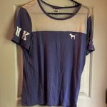 PINK - Victoria's Secret VS Pink lightweight shirt in women’s large purple and white. GUC. Photo 0