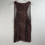 Torrid Plus Size 1X Top Super Soft Rib Sleeveless Lounge Tank Animal Leopard Photo 7