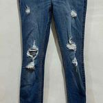 Hollister  Mid-Rise‎ Distressed Jean Leggings Juniors Size 0R W24 L28 Photo 0