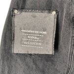 Maniere De Voir Black Denim High Rise Gun Heans size 8 Photo 6
