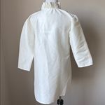 Haley & The Hound Satin Ruffle Mini Sheath Dress Size L Photo 3