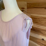 Loft Outlet lavendar sleeveless shirt size large‎ Purple Photo 2