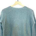 Madewell  Landmark Textured Sweater with Side Zippers Moss Green Size Small Photo 6