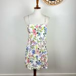 Alice + Olivia Trixie Wrap-effect Floral Crepe De Chine Size 10 Garden Girl Photo 11