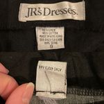 JR's Dresses Vintage 90s Black Linen Mini Dress Photo 5