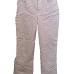 Free People  Pants Medium Womens OB1157632 Florence Crop Flare Striped White Photo 0