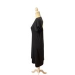 Kuhl KÜHL Black V-Neck Dress w/ Open Back Cutout | Size M Gorpcore Athleisure Photo 3