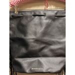 Victoria's Secret Victoria’s Secret Black Fringe Backpack Photo 3
