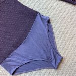 For Love & Lemons Purple Mesh Polka Dot Bodysuit Photo 9