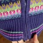 Tiara International  fair isle Nordic sweater size S Photo 99