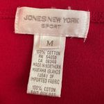 Jones New York Sport Red Cotton Sheath Dress size M Photo 7