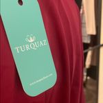 Elegant Burgundy Satin Kimono Robe new small Red Photo 2