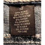 Roz & Ali  Demin Jeans Embroidered Front & Back Pockets‎ Size 10 Photo 5