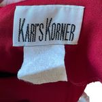 Kari’s Korner Vintage 80s Plus Red Black Witchy Hippie Eclectic Midi Vest Dress Size undefined Photo 6