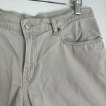 Ralph Lauren Vintage  Polo Jeans khaki tan 5’ inch shorts mid rise, size 6 Photo 1