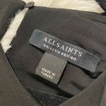 ALLSAINTS  Kura Racer Neck Maxi Dress in Black Size 8 Photo 6