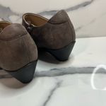 Ecco  Womens Brown Distressed Ankle Zip Comfort Booties Sz 37 Sz 6 Side Zip Boots Photo 5