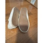 Madewell  Womens Leather Sneakers L3243 Off‎ White Lace Up Casual Shoes W8 Photo 5