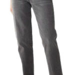 Sonoma  Jeans Gray Black Wash High Rise Vintage Style Straight Leg Size 18 NEW Photo 0