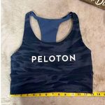 Adidas  x Peloton Women's Sports Bra Gray Camo Size L Racerback Photo 3