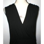 Three Dots New Womens NWT $151  Curvy 20 22 Plus Jersey Dress 3X Black USA No Slv Photo 2
