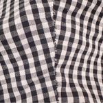 Edikted  Plaid Black and White Gingham Shorts Elastic Waist Boxer Photo 3