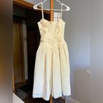 Oh Polly  Floral Appliqué Midi Dress Photo 4