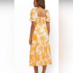 Lena Summer Beach Resort Vacation Tropical Print Tie Photo 1