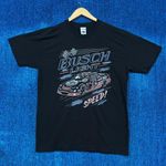 Busch Light Beer Speed Graphic T-Shirt Size Medium Photo 0