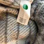 Aerie Womens Gray & White Casual Plaid Drawstring Lounge Jogger Pants Fuzzy M Photo 3