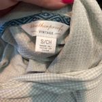 Weatherproof  Women's Light Green white  Checkered‎ Hoodie Photo 3