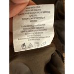 XOXO Womens Olive Green Cold Shoulder Layered Blouse Lightweight Ruffle Size S Photo 5