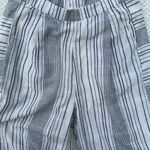 Hayden Blue and white wide leg pant sz M coastalcore boho resort beach vacation Photo 3