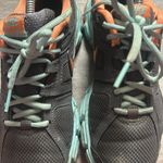 Nike  Downshifter 5 Gray Blue Orange Running Shoes Photo 4