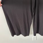 Betabrand Black Day to Night Wide Leg Cap Sleeve Jumpsuit L Photo 6