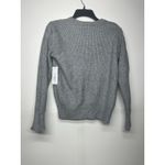 Liz Claiborne  Gray Sweater Size Large NWT $54 Retail Ribbed Knit Pullover L Photo 12