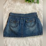 Old Navy denim Jean Skirt pleated size 1 Photo 4